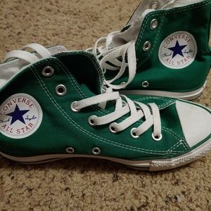 Green Converse Chucks